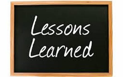 Three Lessons Learned