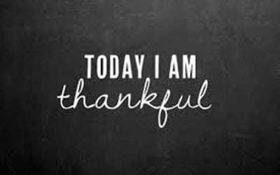 What Are You Thankful For?